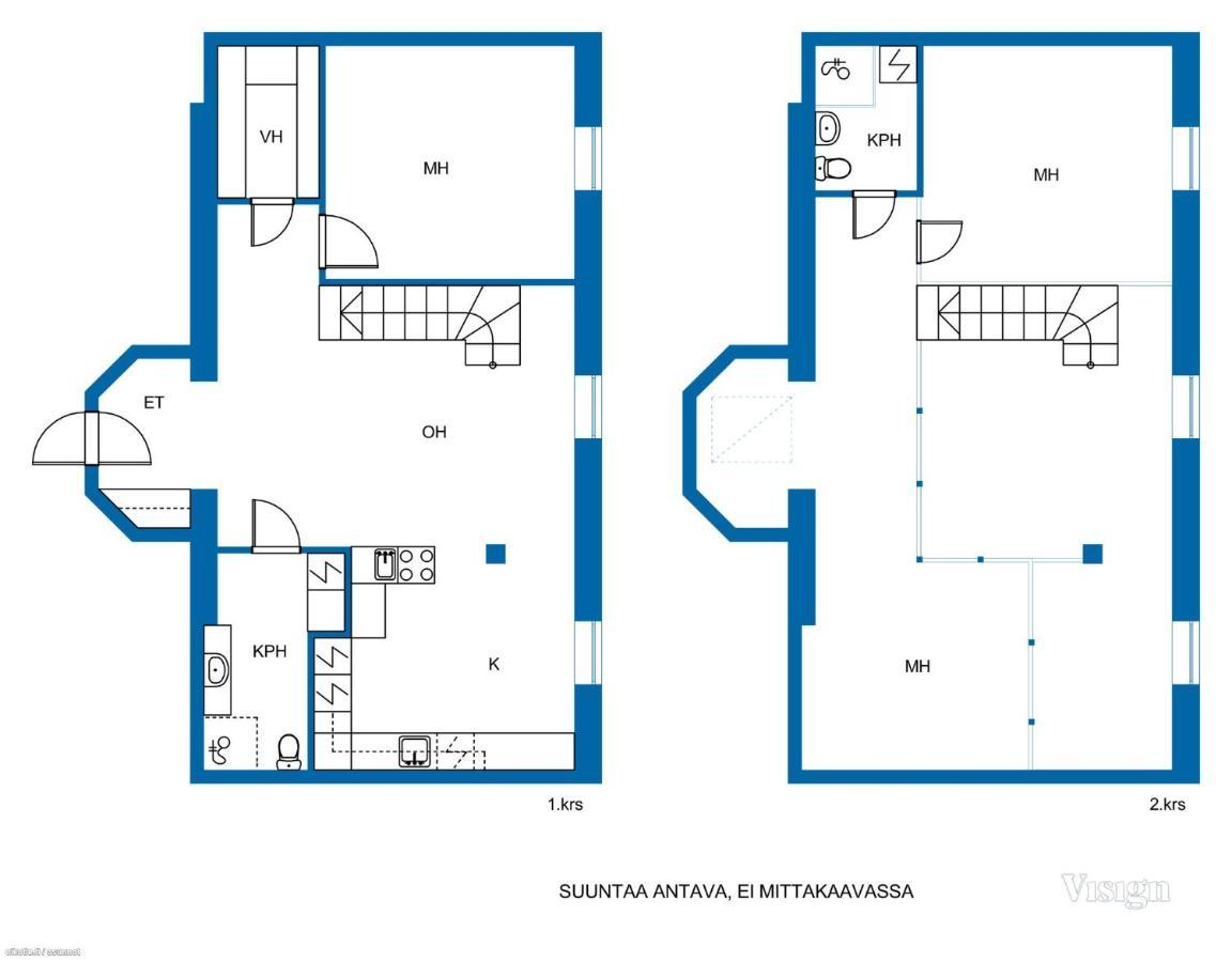 2ndhomes Luminous & Modern 107m2 Penthouse In Kruununhaka Lägenhet Helsingfors